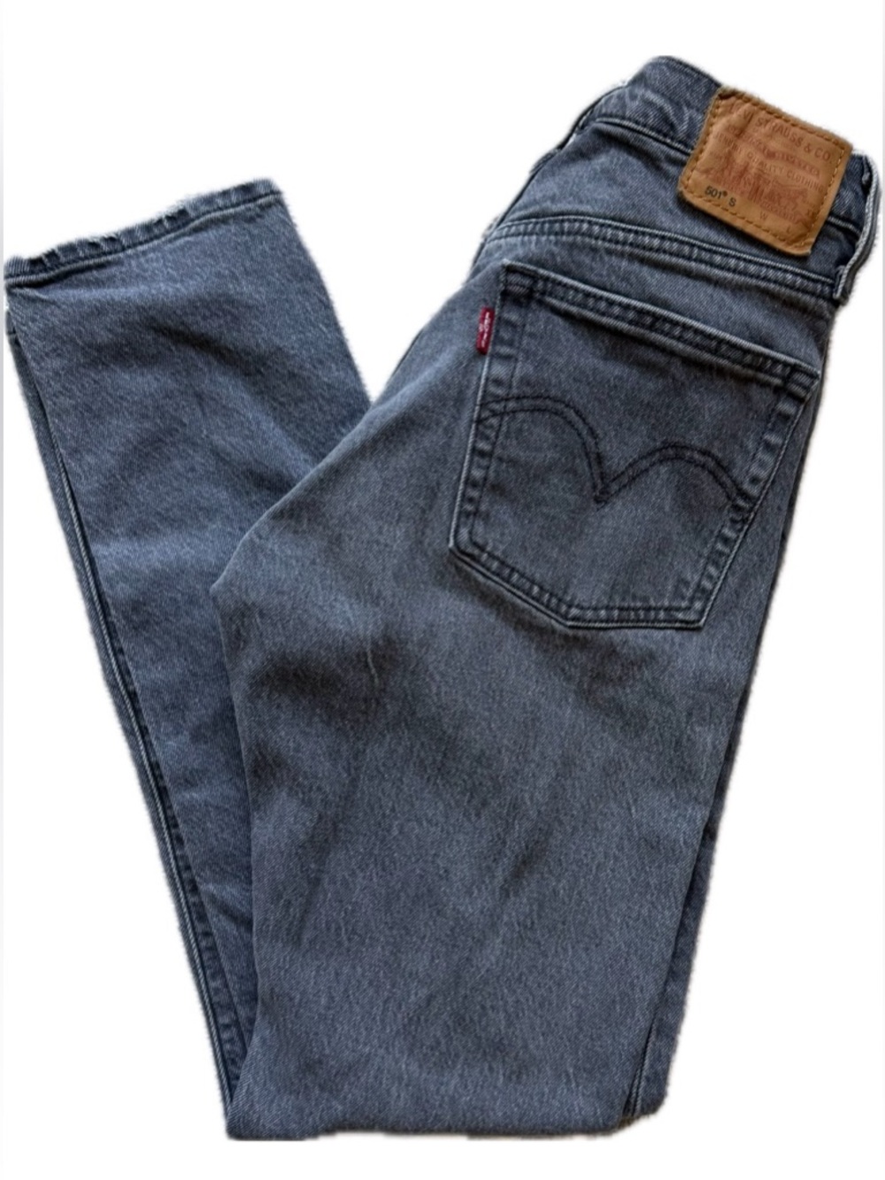 Levi's Women’s Charcoal 501 Skinny Jeans